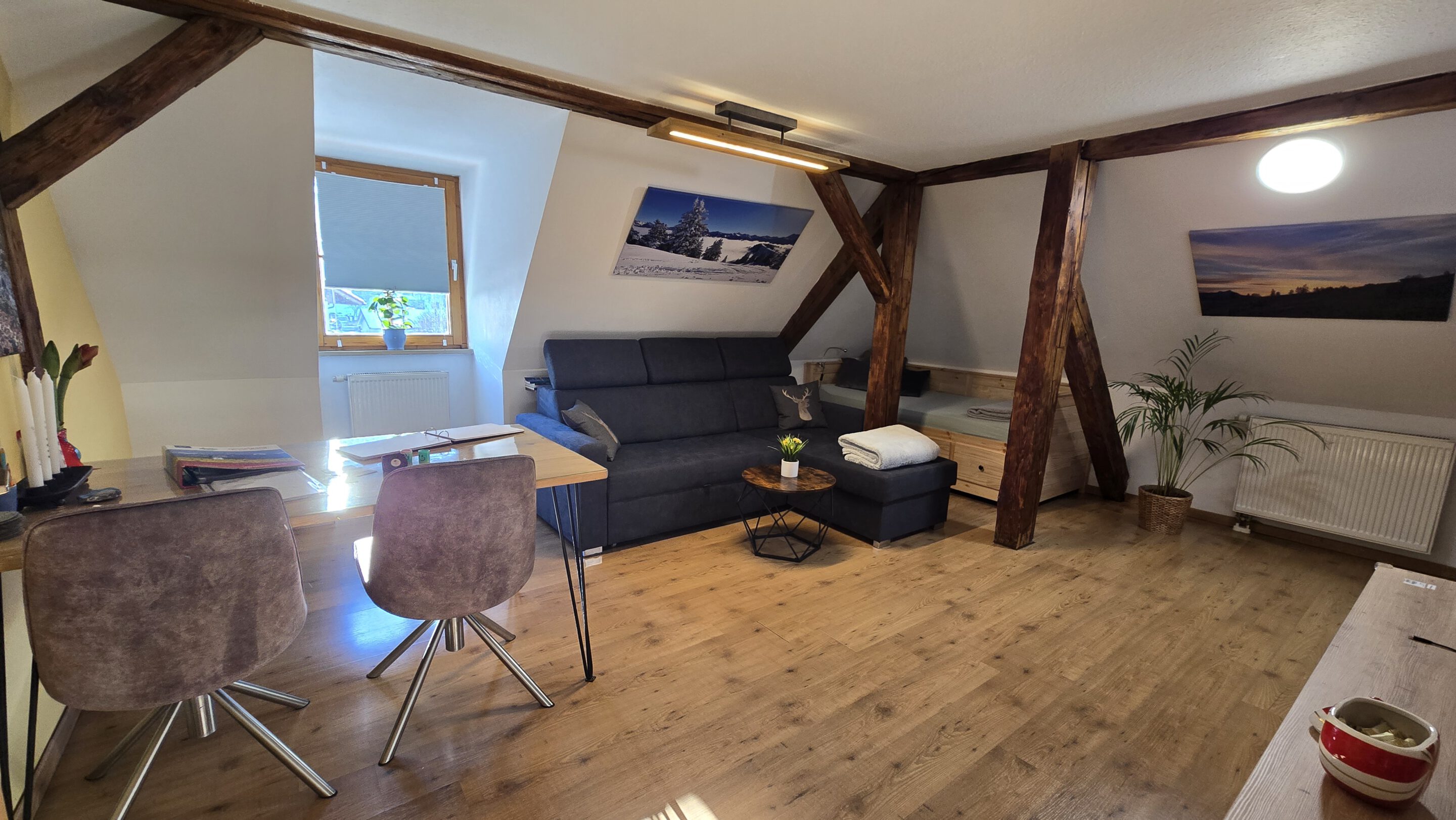 Stube-4 Ferienwohnung Gipfelstürmer Nesselwang
